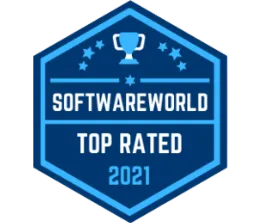 SoftwareWorld recognition badge