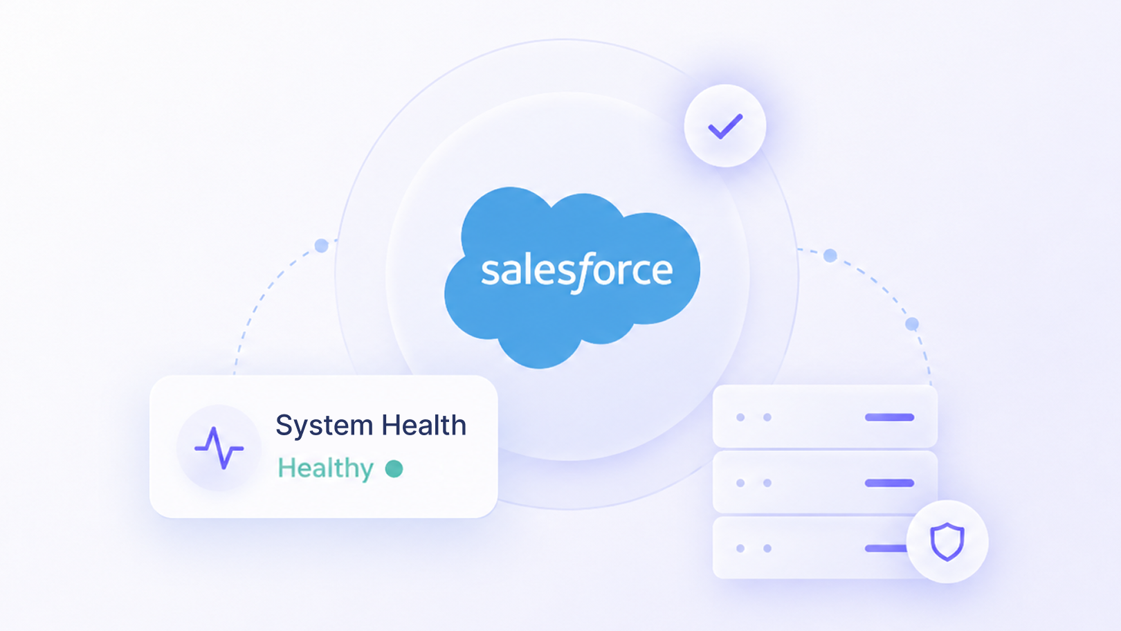 Salesforce managed services interface